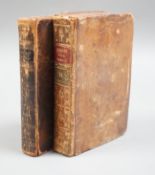 ° ° Two books - Delices de la France, 1728 and Johnson's Dictionary, 1802