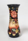 A Moorcroft Oberon pattern vase, 21cm