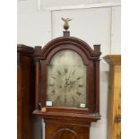 A George III mahogany eight day longcase clock, marked Miller of London, height 222cm