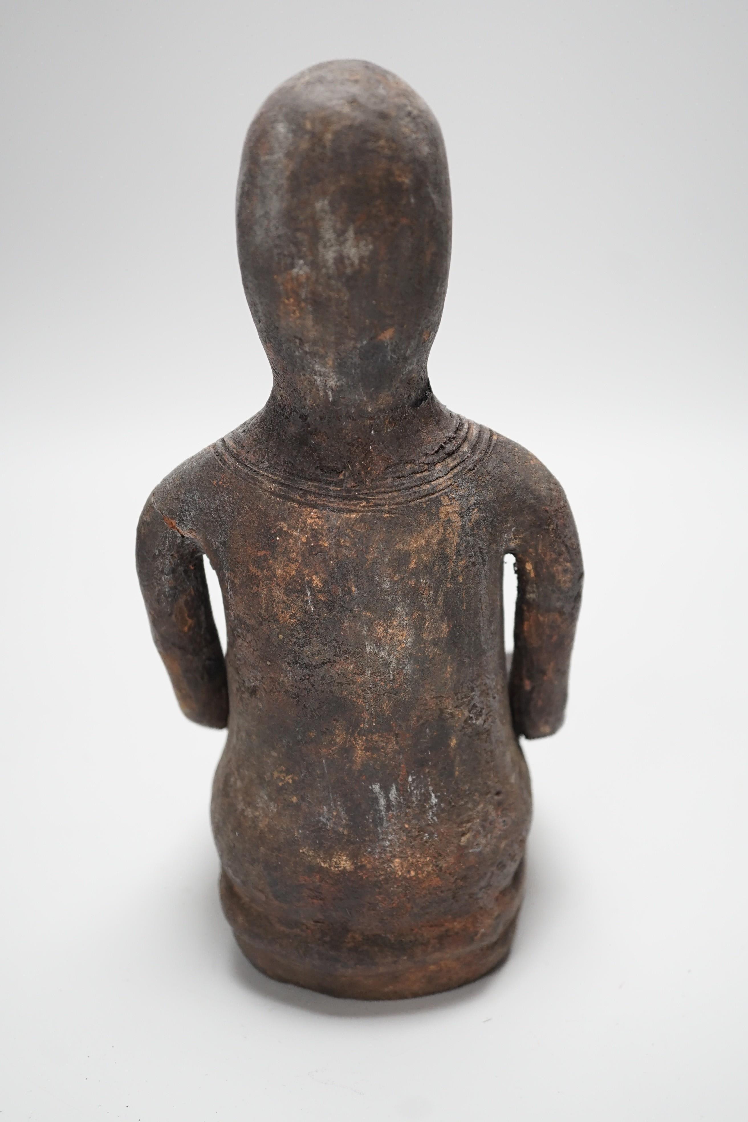 An African tribal Terracotta figure Djenne Mali 24cm - Image 4 of 4