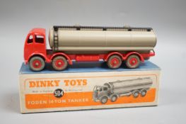A boxed Dinky Toys 504 tanker