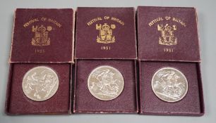 A collection of silver threepences and minor coins