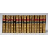 ° ° Marryat, Frederick - The Works, 16 vols, 8vo, half calf, G. Routledge & Co., London, 1856-58