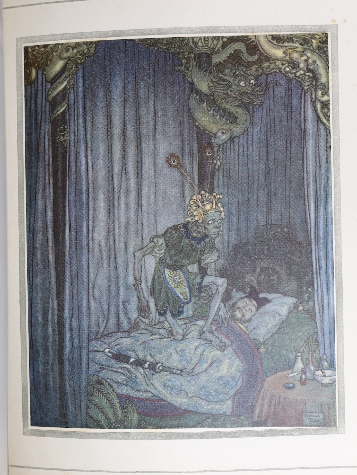 ° ° Dulac, Edmund (illustrator) - Stories from Hans Andersen, with 28 tipped-in colour plates, in - Image 4 of 5