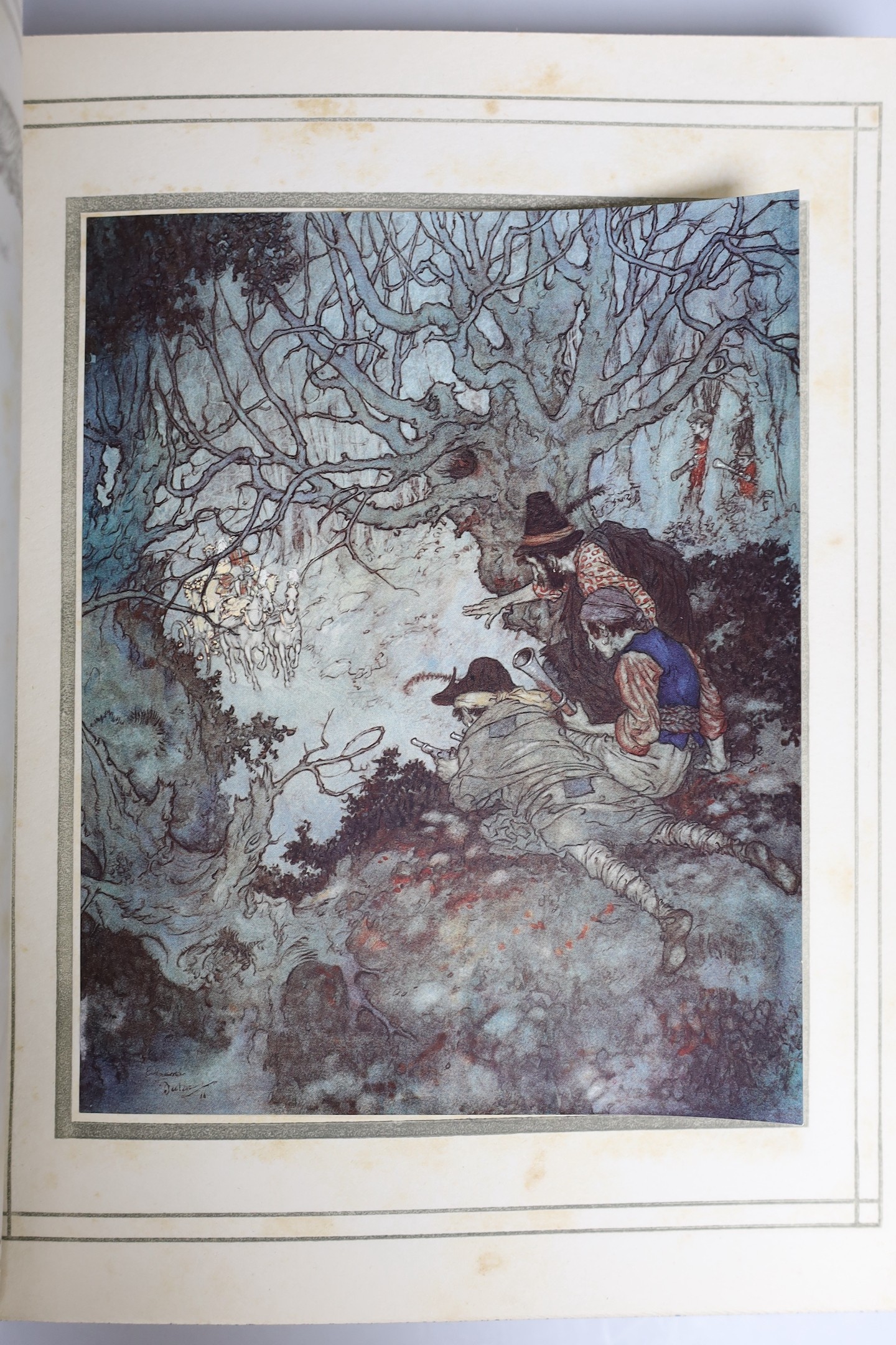 ° ° Dulac, Edmund (illustrator) - Stories from Hans Andersen, with 28 tipped-in colour plates, in - Image 3 of 5