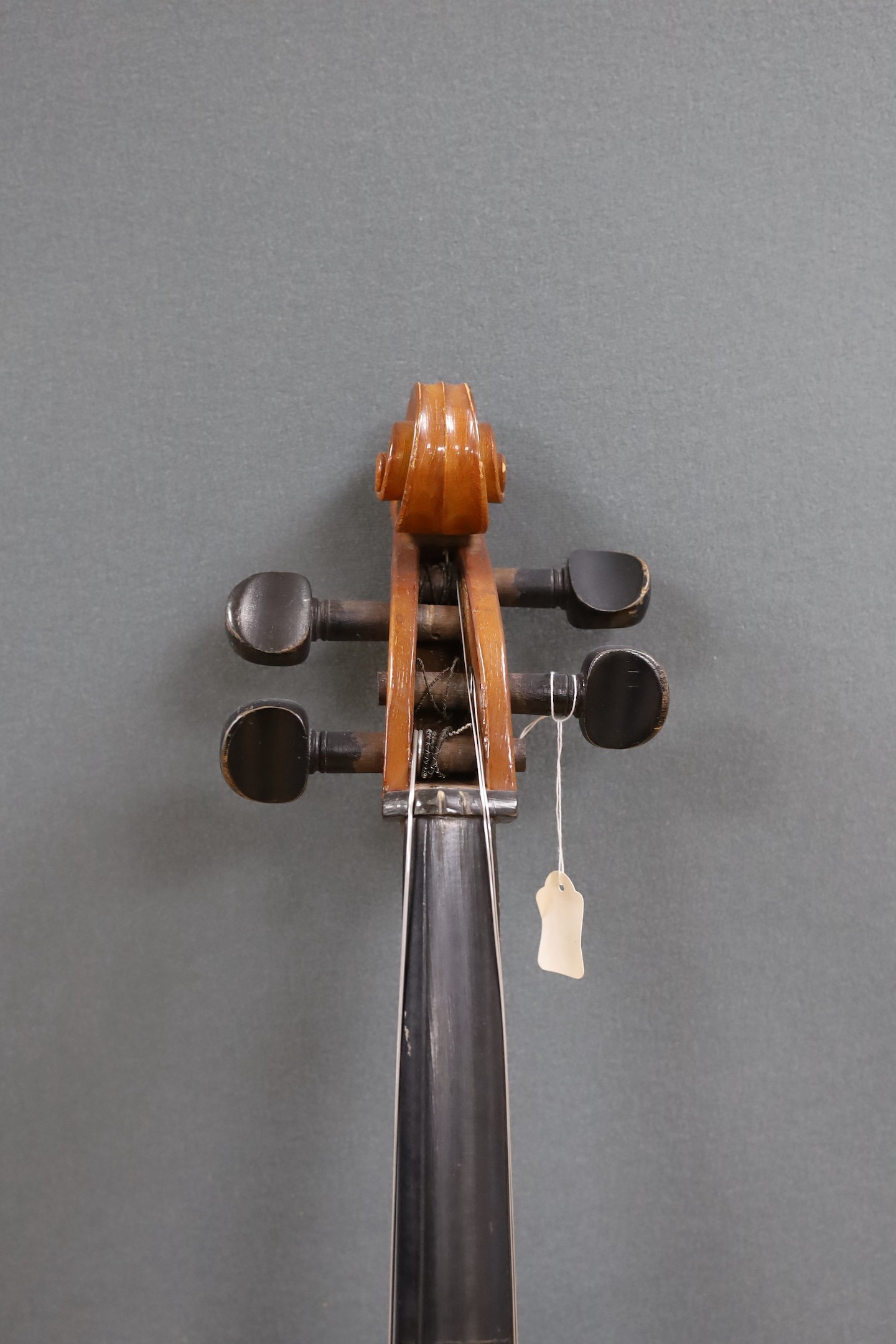 A modern cello, with canvas case - Image 3 of 4
