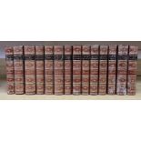 ° ° Dickens, Charles - The Works, 14 vols, 8vo, half calf, Chapman and Hall, London, 1888