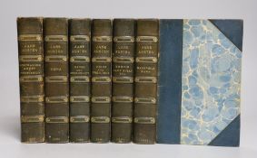 ° ° Austen, Jane - Novels, 6 vols, 8vo, half calf, Richard Bentley, London, 1886-1901