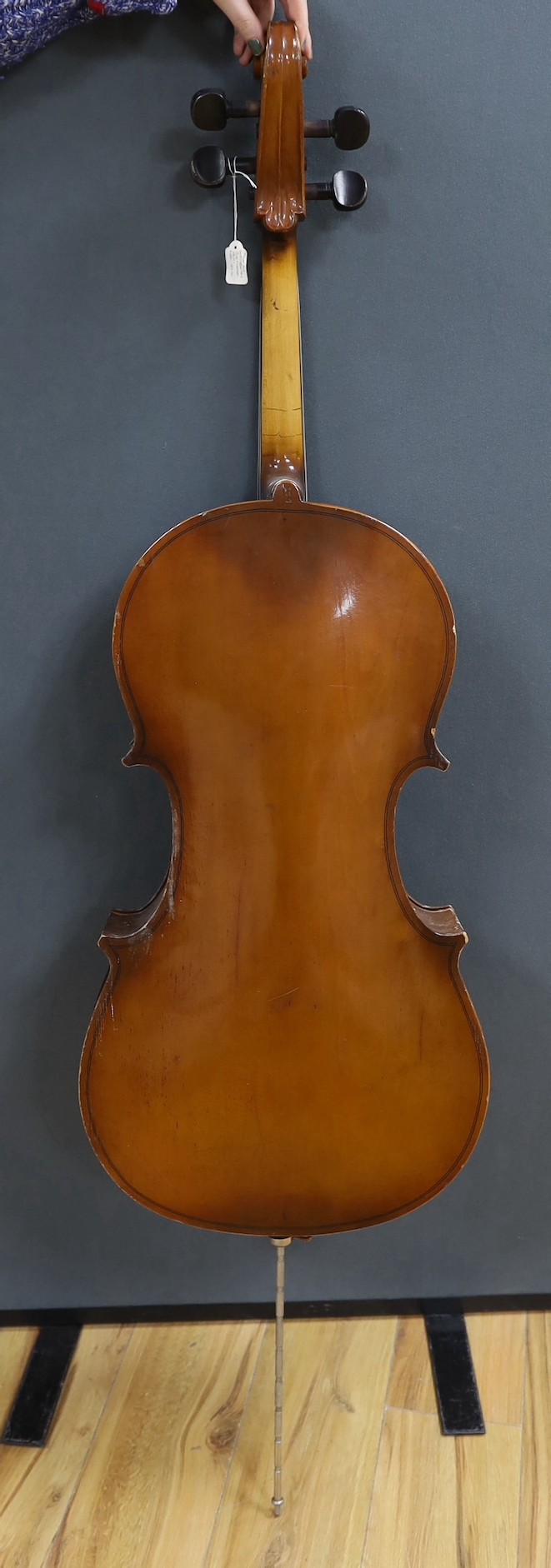 A modern cello, with canvas case - Image 4 of 4