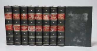 ° ° Trollope, Anthony - The Chronicles of Barsetshire, 8 vols, 8vo, full morocco, Chapman and