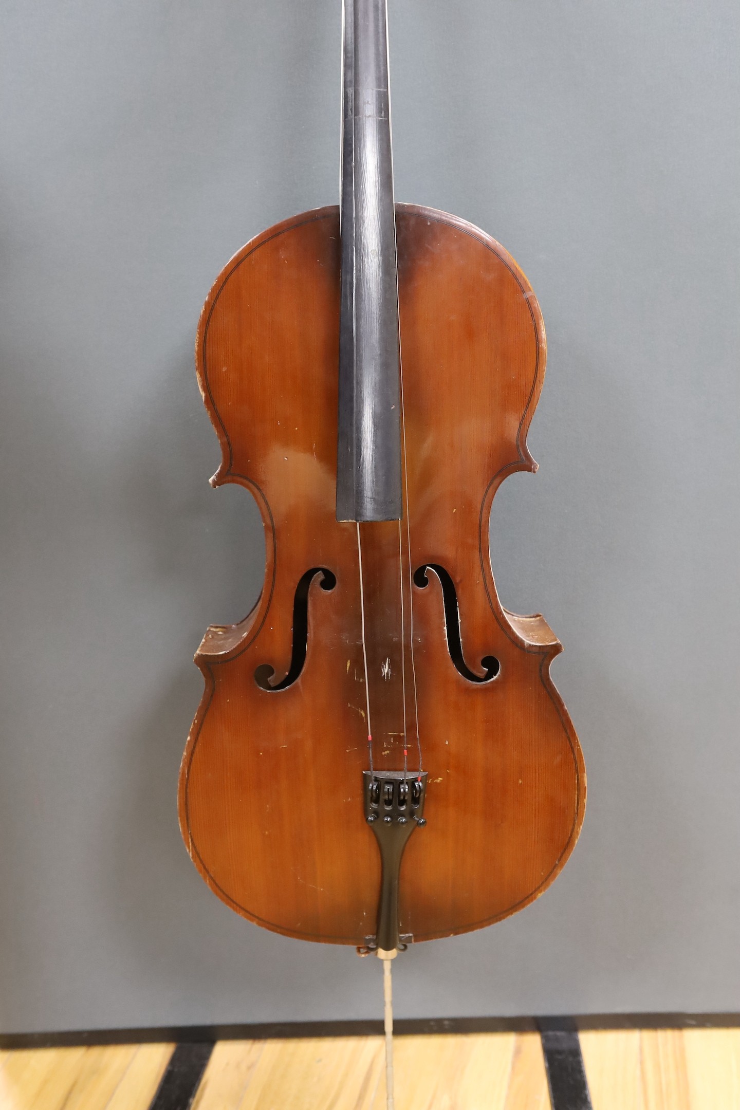 A modern cello, with canvas case - Image 2 of 4