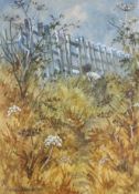 Michael Cadman (1920-2022), watercolour, 'Coastal path in high summer', signed and dated 1981, 47