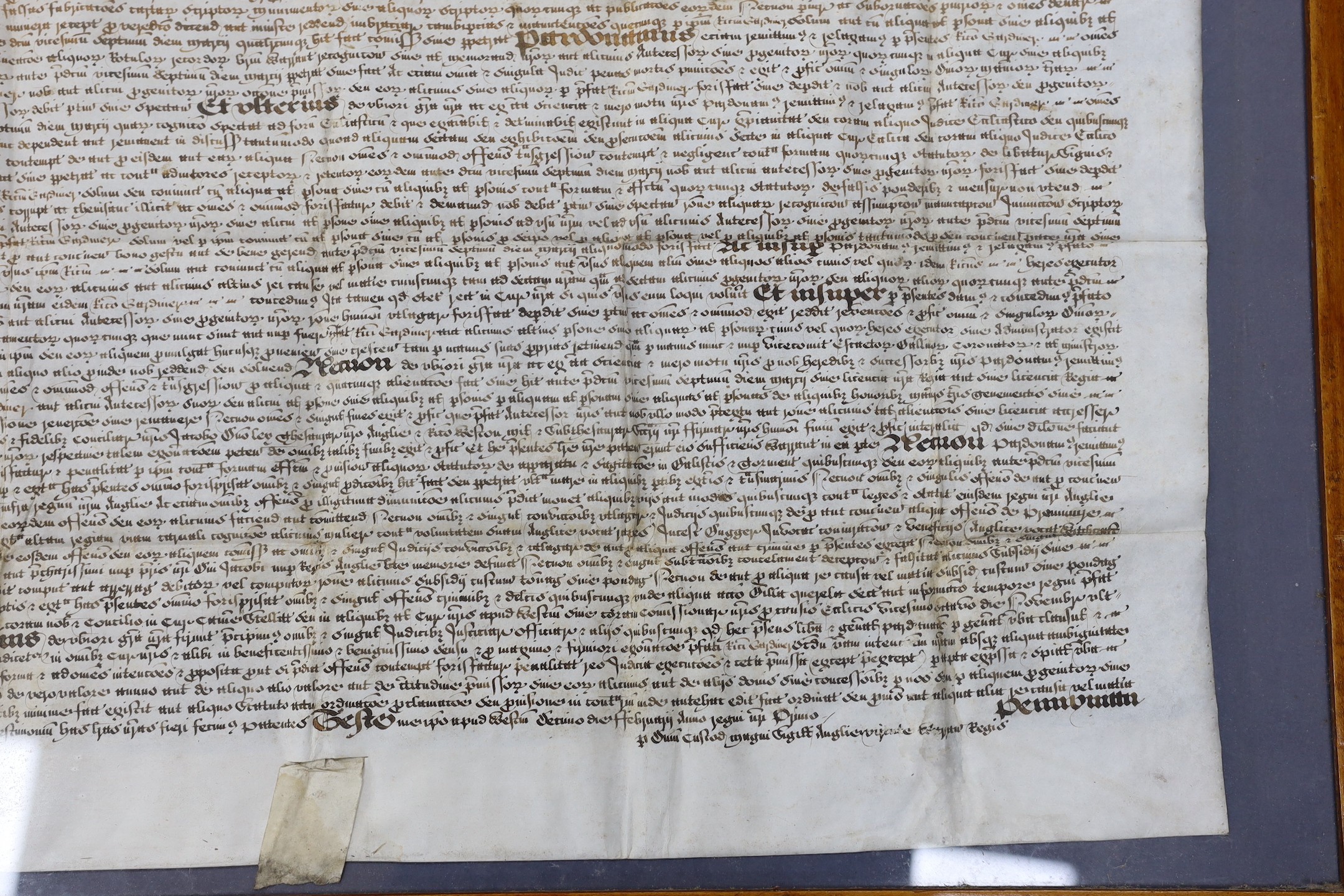 A Charles I General pardon issued to Richard Gardiner of Nortoft in the parish of Guilsborough in - Image 5 of 5