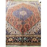 A Bijar carpet, 340 x 250cm
