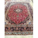 A Kashan carpet, 350 x 250cm