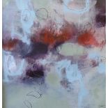 Sue Davis, oil on canvas “Quantum”, 80 x 80cm