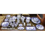 A large quantity of Booth's 'Real Old Willow' dinner wares