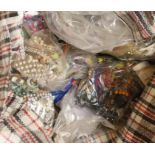 A very large quantity of assorted costume jewellery.