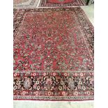 A Sarough carpet, 370 x 270cm