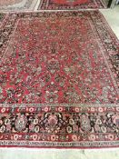 A Sarough carpet, 370 x 270cm