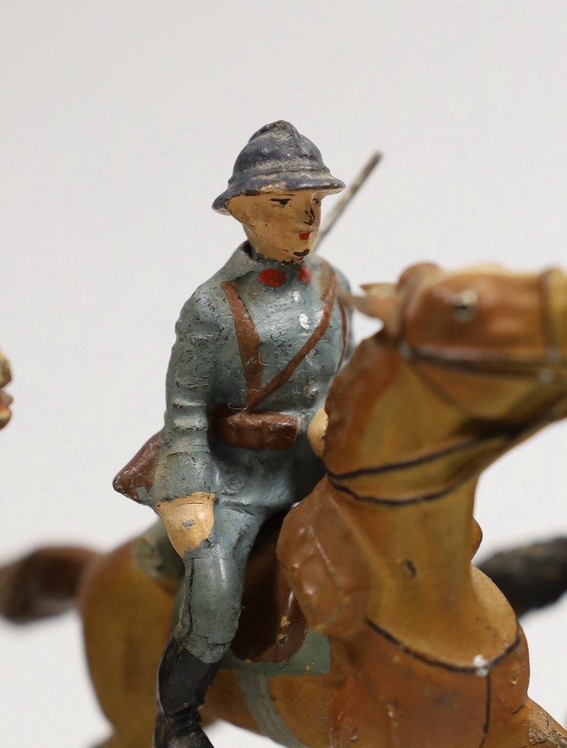 A group of Elastolin toy soldiers - Image 6 of 6