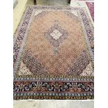 A Tabriz carpet, 286 x 198cm