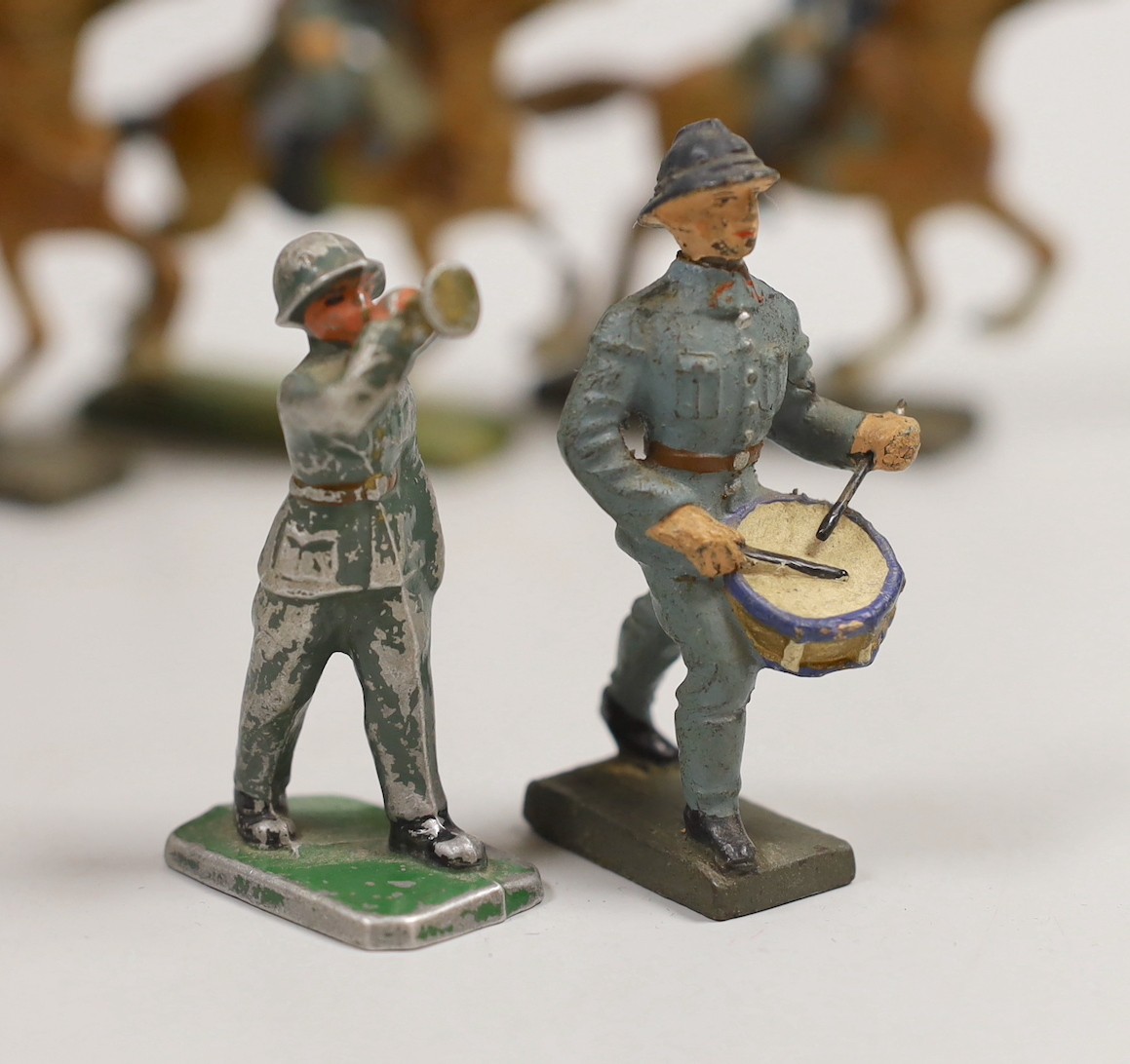 A group of Elastolin toy soldiers - Image 4 of 6