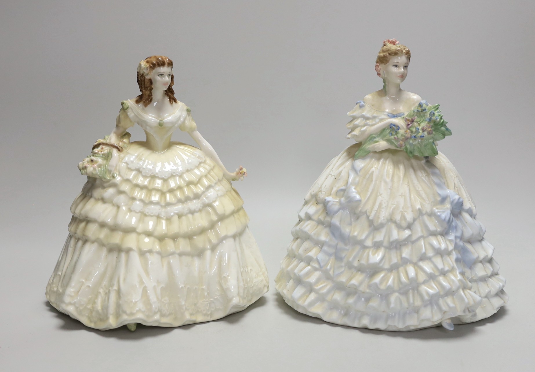 Four limited edition Coalport ladies ‘Iris 3970/12,500’, ‘Lily 3970/12,500’ ‘Rose 3970/12,500’ - Image 4 of 6