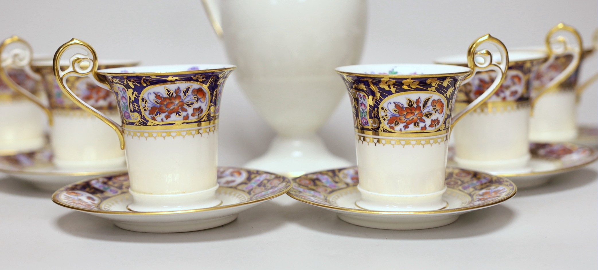 A Wedgwood Etruscan shape part coffee set - Image 2 of 10