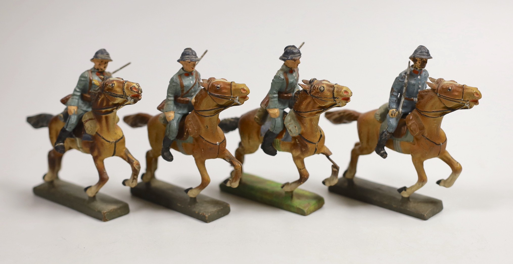 A group of Elastolin toy soldiers - Image 5 of 6
