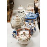A quantity of teapots to include Dudson Brothers, Royal Albert, etc