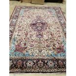 A Tabriz carpet, 348 x 253cm