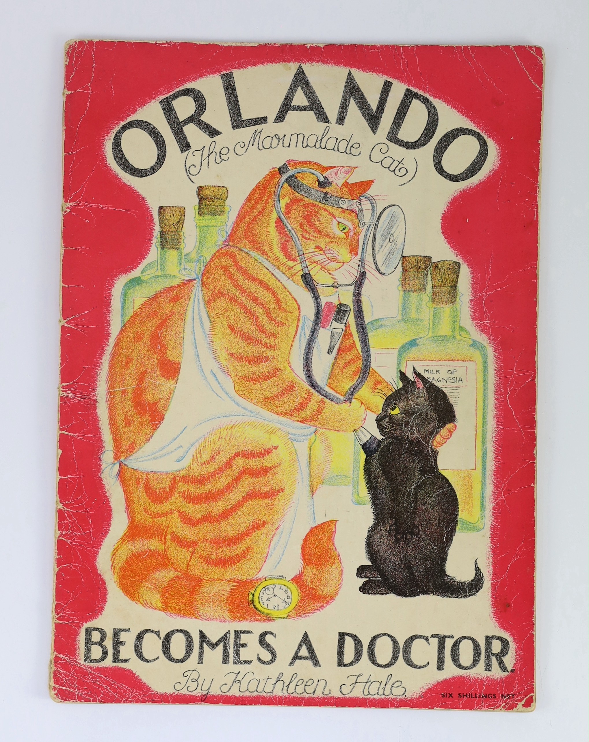 ° ° Hale, Kathleen - Orlando (the Marmalade Cat). Becomes a Doctor. First edition, coloured - Image 11 of 14