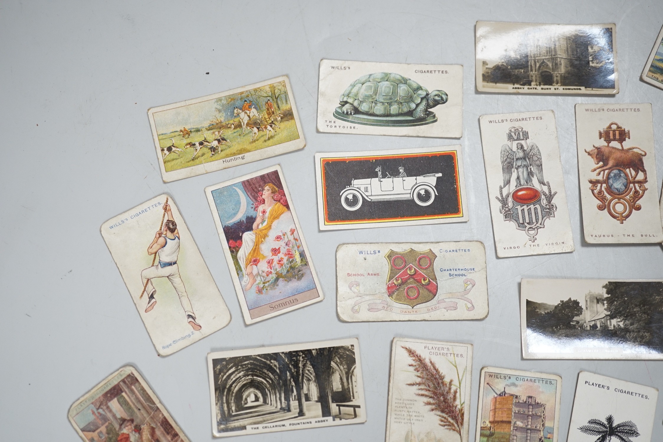 A large collection of mounted and loose cigarette cards - Image 5 of 7