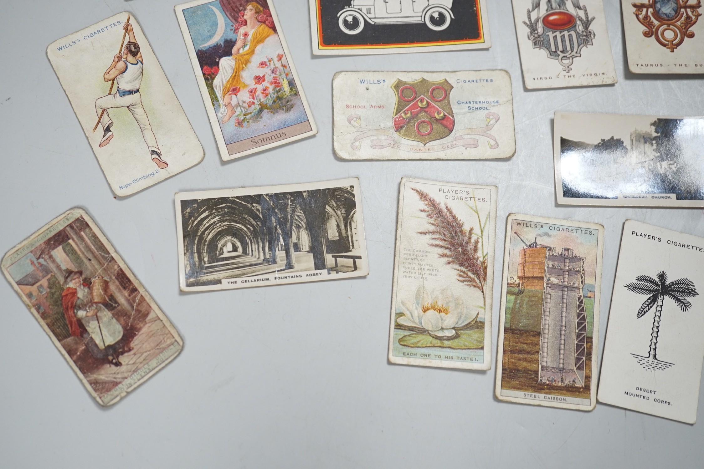 A large collection of mounted and loose cigarette cards - Image 6 of 7