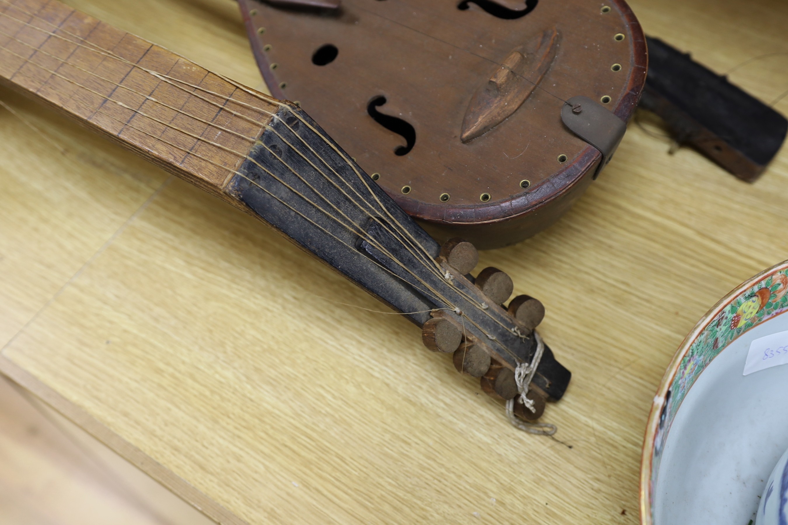 Three various stringed instruments - attention needed - Image 3 of 6