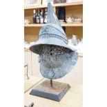 After the antique - a model of a Roman helmet, 53cm
