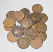 A quantity of assorted coins