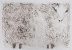 Sophie Mason (Contemporary), ‘Sheep’, signed and titled in pencil outside the plate, edition 5/50,