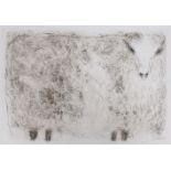 Sophie Mason (Contemporary), ‘Sheep’, signed and titled in pencil outside the plate, edition 5/50,