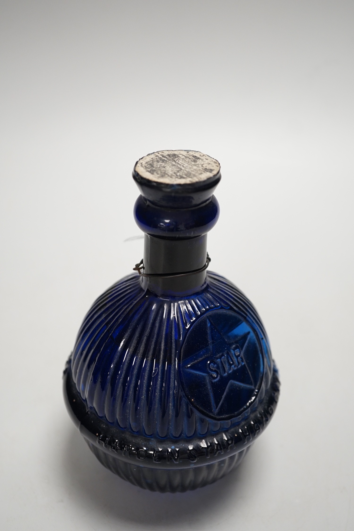 A Harden pressed glass water ‘hand grenade’. 17cm tall - Image 3 of 4