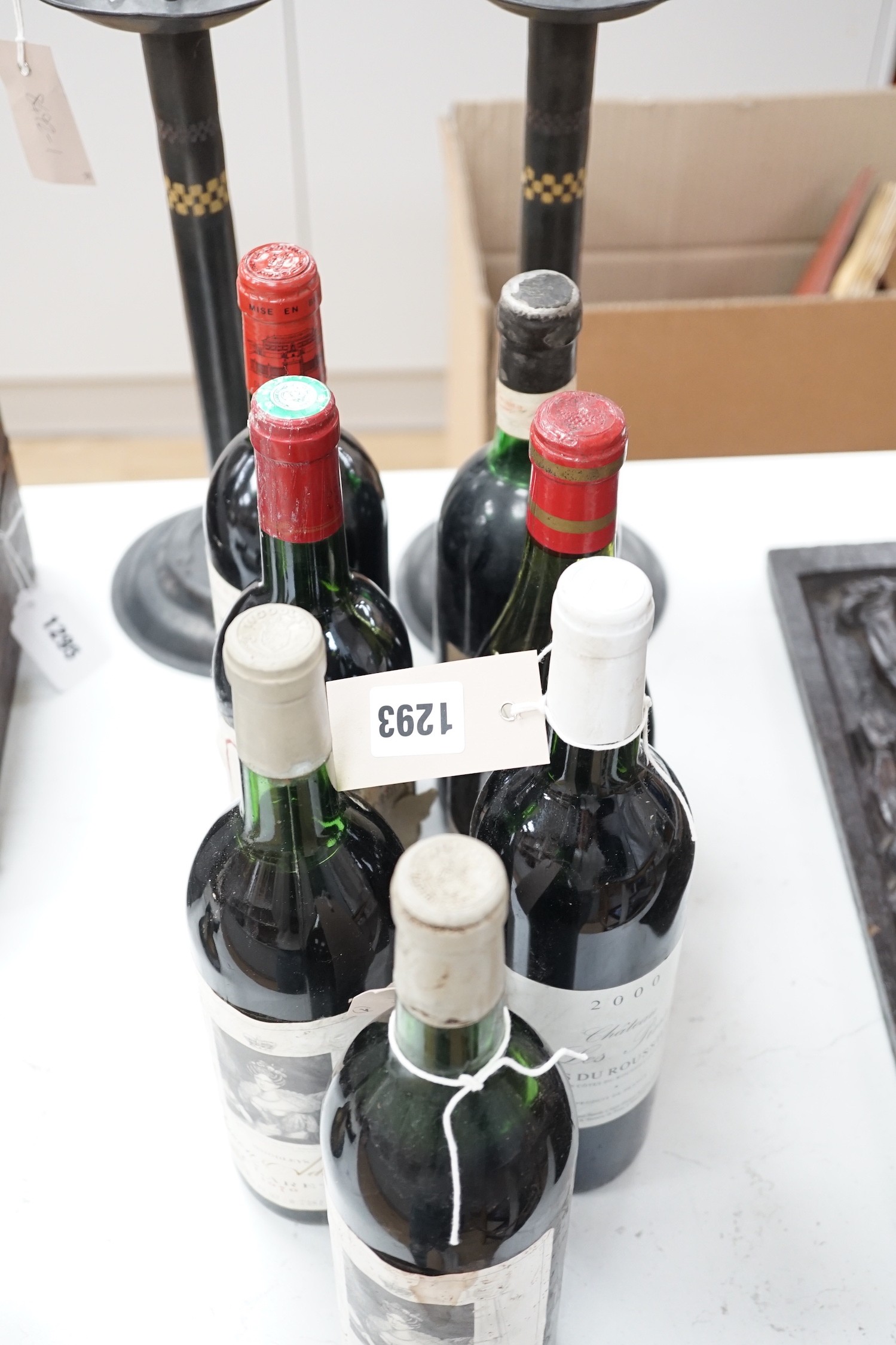 Seven various bottles of claret and others - Image 7 of 7