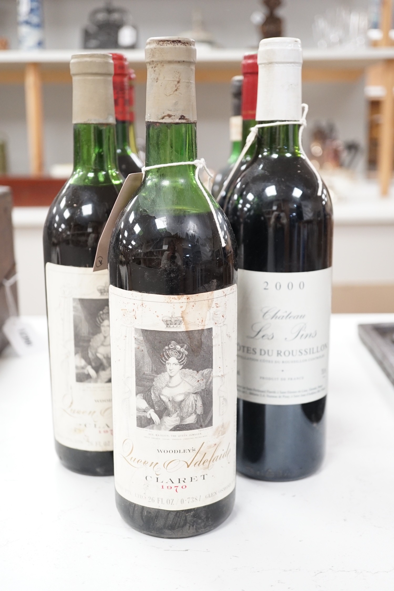 Seven various bottles of claret and others - Image 3 of 7