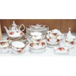 Royal Albert Old Country Roses teaset, factory seconds