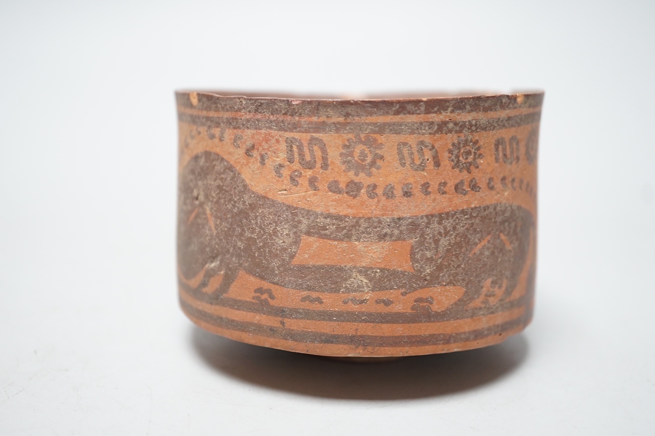 An Indus Valley Pottery bowl 9.5cm diameter - Image 3 of 4