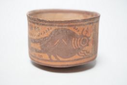 An Indus Valley Pottery bowl 9.5cm diameter
