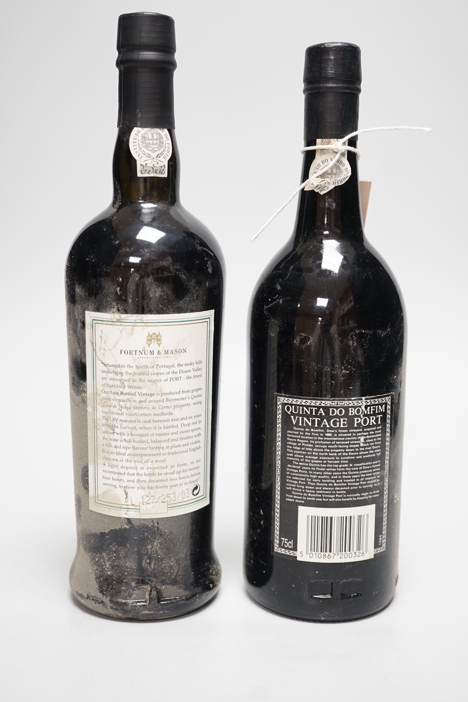 Two bottles of port including a Dow’s 1984 vintage port - Image 4 of 4