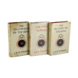 ° ° Tolkien, J.R.R - The Lord of the Rings, 3 vols, 1st editions, comprising The Fellowship of the