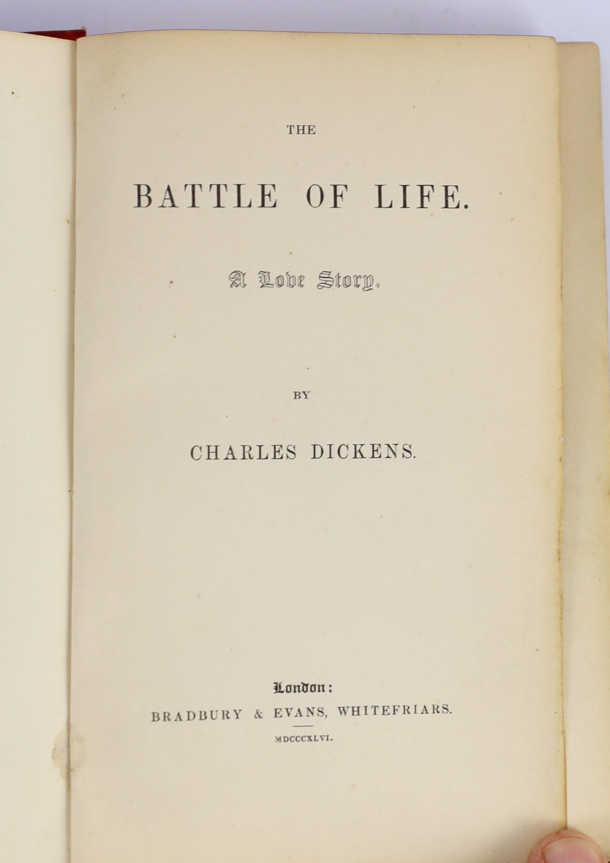 ° ° Dickens, Charles - A Christmas Carol, in Prose, Being a Ghost Story of Christmas, 1st edition, - Image 19 of 23