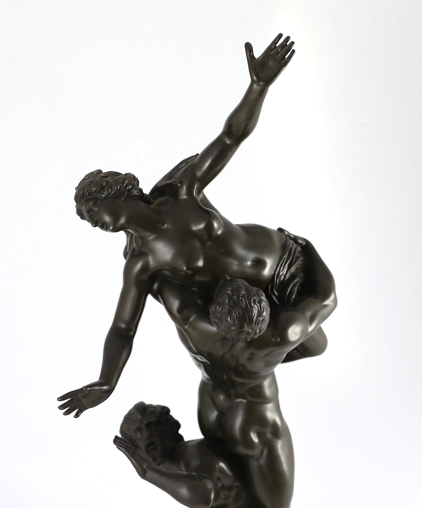 After Giambologna (1529-1608). A late 19th century French Grand Tour bronze group, 'The Rape of - Image 2 of 6